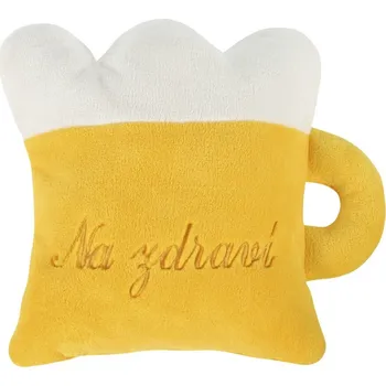 Polštář VER Tvarovaný polštářek pivo (na zdraví)