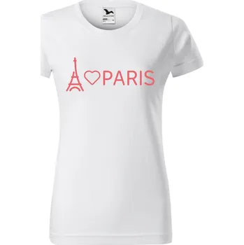 Dámské tričko Dámské tričko - I love Paris Velikost: L