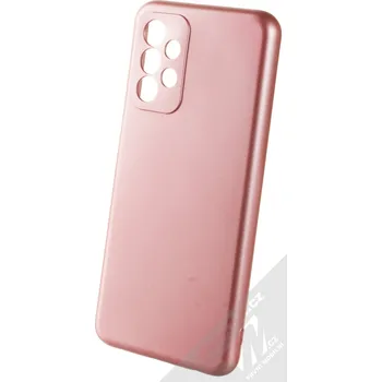 Pouzdro na mobilní telefon 1Mcz Metallic TPU ochranný kryt pro Samsung Galaxy A23, Galaxy A23 5G růžová (pink)