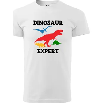 Pánské tričko Pánské tričko - Dinosaur Expert Velikost: 2XL
