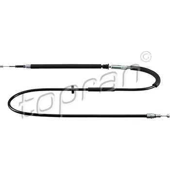 Lanko parkovací brzdy Tažné lanko, parkovací brzda TOPRAN 112 152