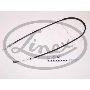 Lanko parkovací brzdy Tazne lanko, provozni brzda, , 4359202, 474552, 474557, 5966282, 5970619, ZF04359202, ZF4359202, LINEX, 14.01.68