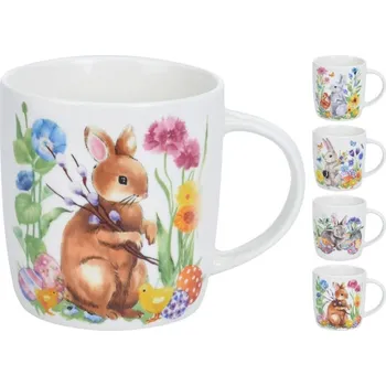 hrnek 370ml ZAJÍČEK velikon., new bone