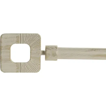 Garnýž Kovová konzole "SQUARE WHITE" 160-300cm