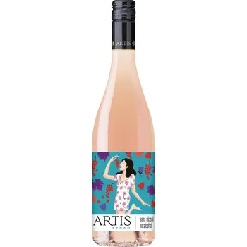 Víno Artis Syrah rosé, nealkoholické víno 0,75l