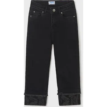 Dívčí 3/4 džínové kalhoty Mayoral 6580 šedé Rozměr: 152 (12 let)