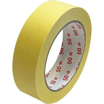 Lepicí páska páska lepicí Krepp 262 30mmx50m - žlutá