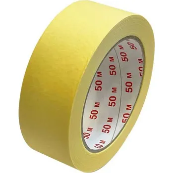 Lepicí páska páska lepicí Krepp 262 38mmx50m - žlutá