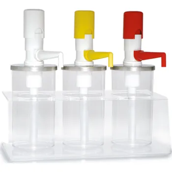 Dávkovač nápoje HOVICON INTERNATIONAL Sada dávkovačů s nerezovým víkem, plastové nádoby 1,65 litru