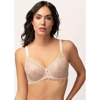 Podprsenka podprsenka bezešvá nevyztužená Empreinte - Cassiopée creamy beige 75D