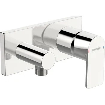 Vodovodní baterie Hansastela - podomítková sprchová baterie s připojovacím kolínkem, vrchní sada 44569573