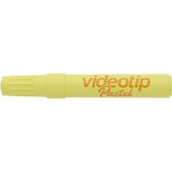 Zvýrazňovač Zvýrazňovač Videotip, pastelová žlutá, 1-4 mm, ICO