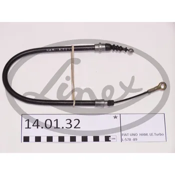 Lanko parkovací brzdy Tazne lanko, provozni brzda, , 7661244, LINEX, 14.01.32