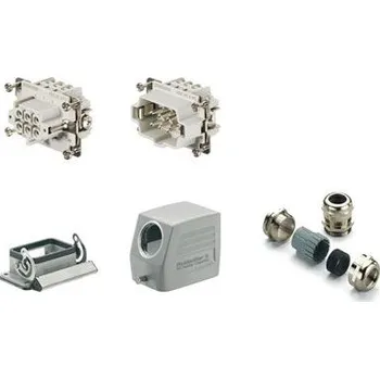 Elektrický konektor WEIDMÜLLER Konektor Weidmuller HDC KIT HE 06.100 M 1802730000