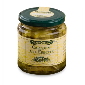 Artyčoky se směsí bylin v olivovém oleji 280g Gran Cucina