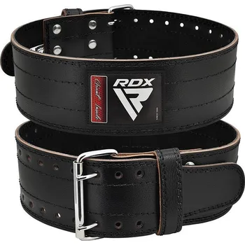 Opasek na cvičení RDX Sports RD1 Fitness opasek RDX weightlifting power belt černý M