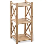 Bambusový regál se 3 poličkami 35 x 35…