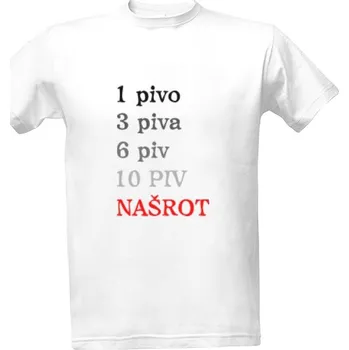 Pánská móda Tričko s potiskem Pivo - našrot 2 pánské