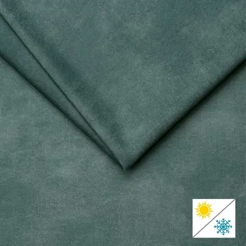 TERMO závěs nebo látka, PALLADIUM thermal 14, šedozelená, 142 cm