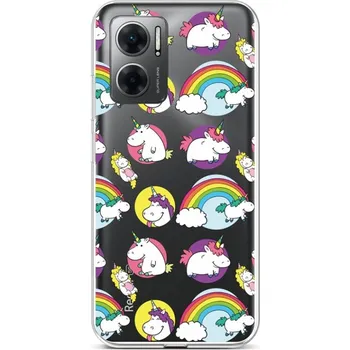 Pouzdro na mobilní telefon Kryt Xiaomi Redmi 10 5G Chunky Unicorns (obal neboli pouzdro na Xiaomi Redmi 10 5G)