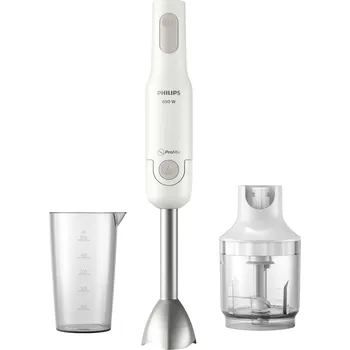 Philips Home HR2535/00 tyčový mixér 650 W s mixovací nádobou, s mixovacím náčiním šedá, bílá