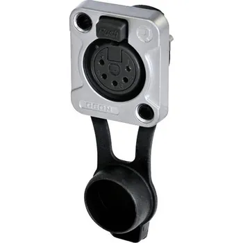 Elektrická zásuvka Rean AV RRX5F-Z-000-1 XLR konektor zásuvka, vestavná Pólů: 5 1 ks