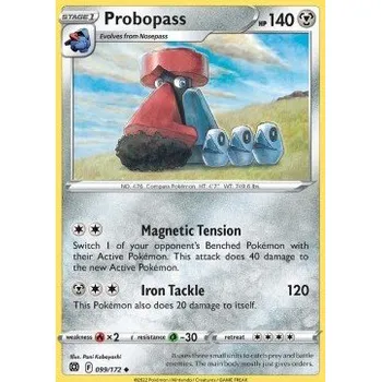 Sběratelská karetní hra Pokémon BRS 099/172 Probopass - Brilliant Stars Stav: Near Mint, Verze: REVERSE HOLO