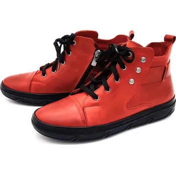 Dámská zimní obuv URBAN LADIES Dámská kotníková obuv 606-00008 AZA červená Barva: červená, Velikost: 41