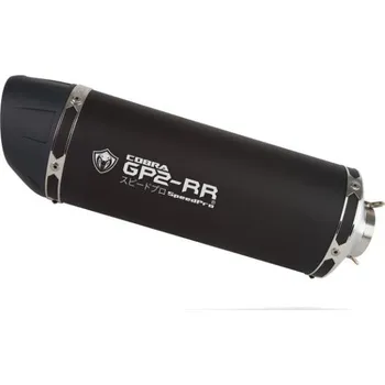 Výfuk pro motocykl Laděný výfuk COBRA GP2-RR Black Yamaha FZ-8- Fazer 8