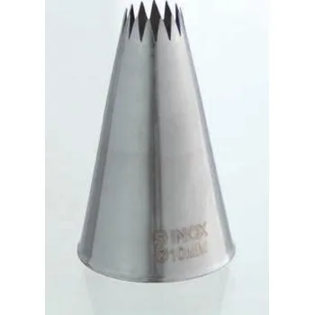 SCHNEIDER Cukrářská špička vícezubá, bezešvá, nerez, Ø 8 mm