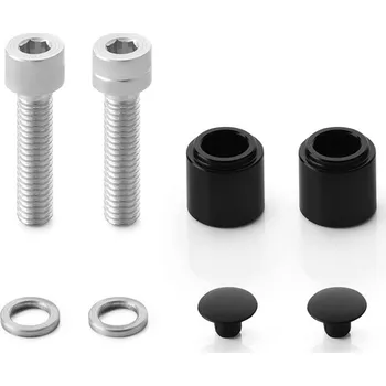 Zrcátko pro motocykl Rizoma Rizoma BSN906B montážní sada pro zrcátka STEALTH NAKED Černá