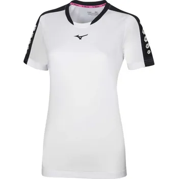 Dámské tričko Dámské sportovní tričko Mizuno Soukyu Shirt/White/Black Velikost: L