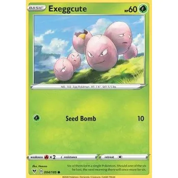Volný čas Pokémon VIV 004/185 Exeggcute - Vivid Voltage Stav: Near Mint, Verze: REVERSE HOLO