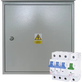Rozvaděč RE11_J20/Z Rozvaděč do výklenku s jističem 20A, IP43/20, nerez