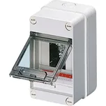 GW40001 Rozvodnice 4M 105x170x98, IP55, nástěnná, průhledná dvířka, Gewiss