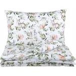 eliNeli Dětské povlečení Lesní zvířátka varianta: povlak na přikrývku 100 x 135 cm + polštář