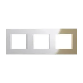 OL26SG-U Rámeček LINE 3x2M SG - matná zlatá, TEM