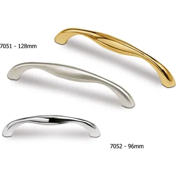 Nábytkové kování 705 - 400 lesklý chrom, 128 mm