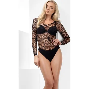 Dámské erotické prádlo Síťované body - černé