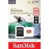 Paměťová karta SanDisk Extreme microSDXC 64 GB Class 10 UHS-I U3 + adaptér (SDSQXAH-064G-GN6AA)