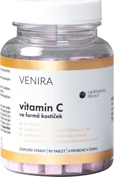 VENIRA Vitamin C borůvka 90 kostiček