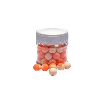 Boilies KAPRPRO PLOVOUCÍ BOILIES Plovoucí boilies - fluo pop up 10mm, různé příchutě, bílá/oranžová dóza 50ml, 15g