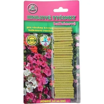 Hnojivo Biom Hnojivové tyčinky balkónové 30 ks