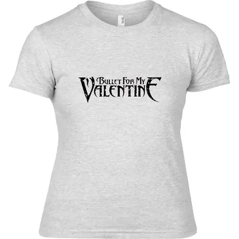 Dámské tričko šedivé dámské triko Bullet For My Valentine II