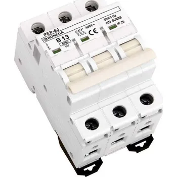 Jistič 02-3013B-PEP-6J Jistič PEP-6J (6 kA) 3P B 13A, Bonega