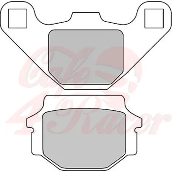 Brzdová destička Spékané brzdové destičky FERODO FDB 314 ST