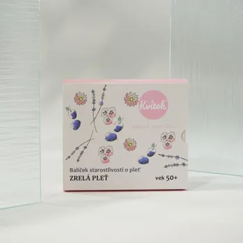 Kosmetická sada Kvitok Anti-Aging Balíček Péče o Zralou Pleť 50+