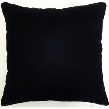 Dekorativní polštářek Polštářek z netkané textilie (45x65) černý