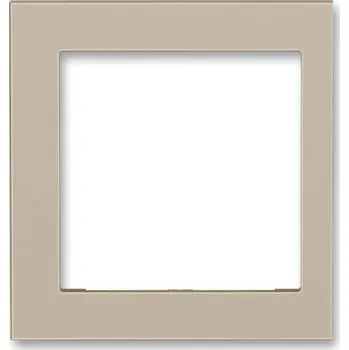 3901H-A00255 18 Kryt rámečku s otvorem 55x55, krajní, macchiato, ABB Levit