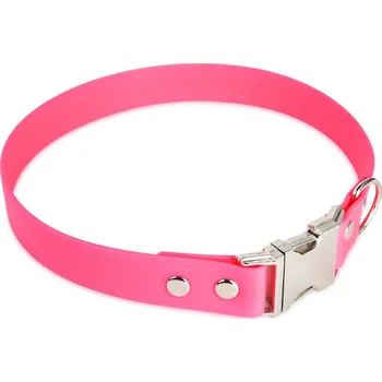 Obojek pro psa FIREDOG BioThane obojek Clip 25mm 54cm Barva: Růžová